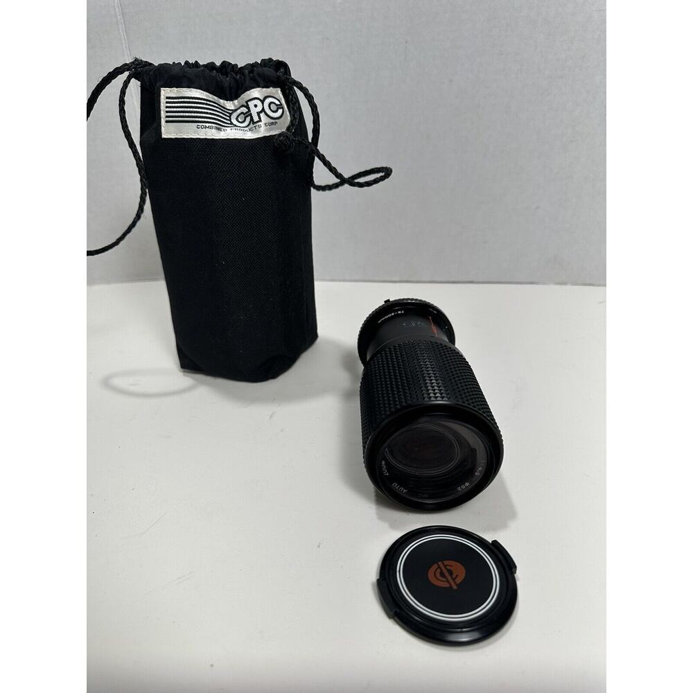 CPC HPS Auto Zoom MACRO 75-200 MM 1:4.5 Camera‎ LENS 483672 With Case